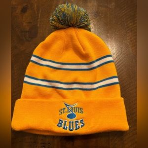St Louis Blues ‘Fanatics Brand’ Pom Stocking Cap